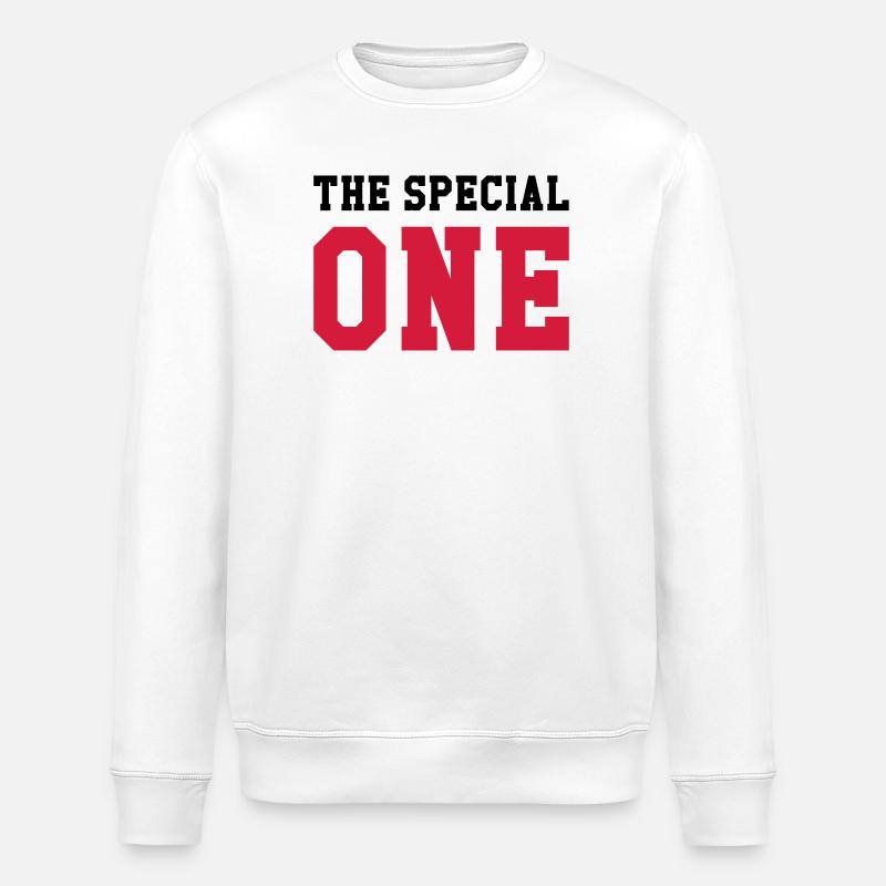 The Special One - Stanley/Stella Unisex Bio-Sweatshirt ROLLER - Weiß