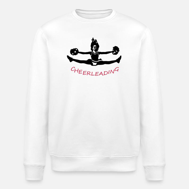 cheerleading - Sweat bio ROLLER Stanley/Stella Unisexe - blanc
