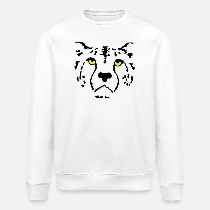 Gepard - Stanley/Stella Unisex Bio-Sweatshirt ROLLER - Weiß