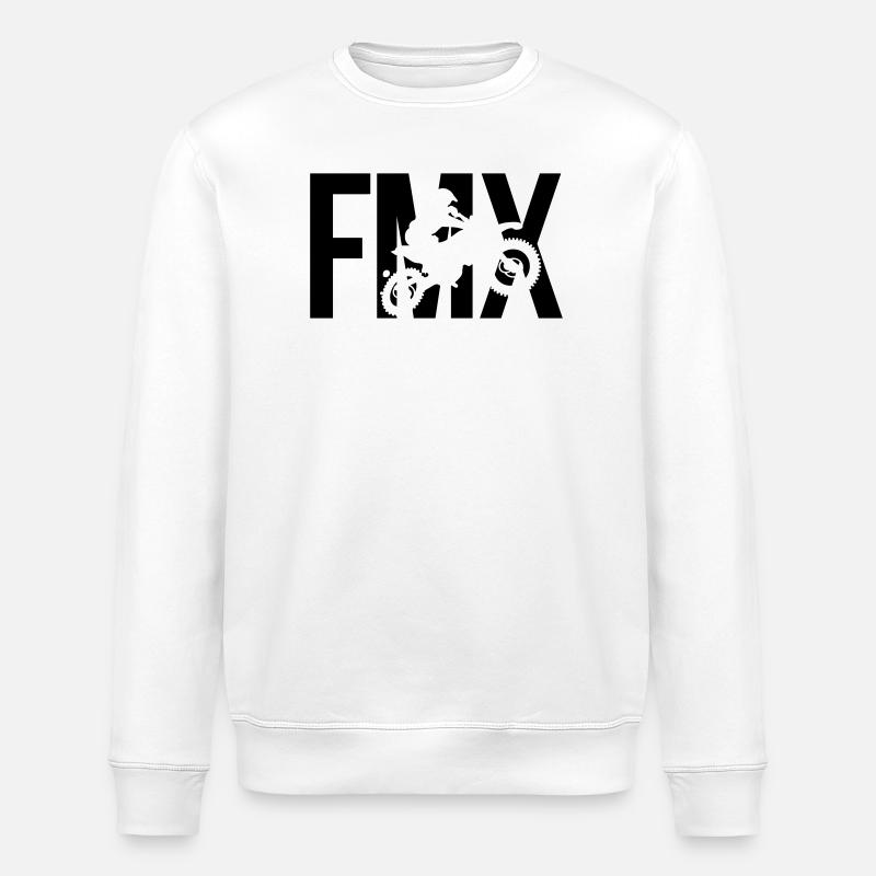 FMX - Stanley/Stella Unisex Bio-Sweatshirt ROLLER - Weiß
