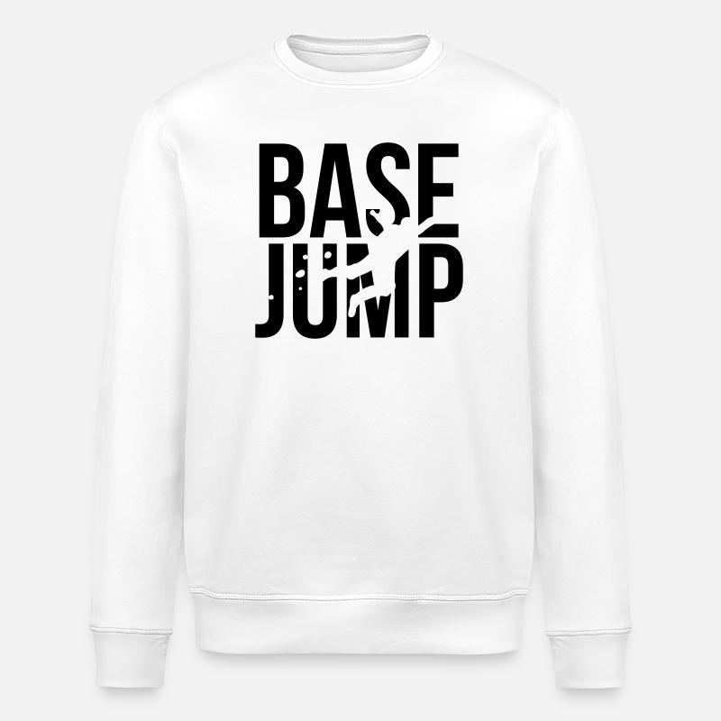 BASE jump - Stanley/Stella Unisex Bio-Sweatshirt ROLLER - Weiß