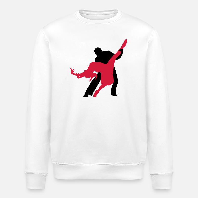Tanzpaar - Stanley/Stella Unisex Bio-Sweatshirt ROLLER - Weiß