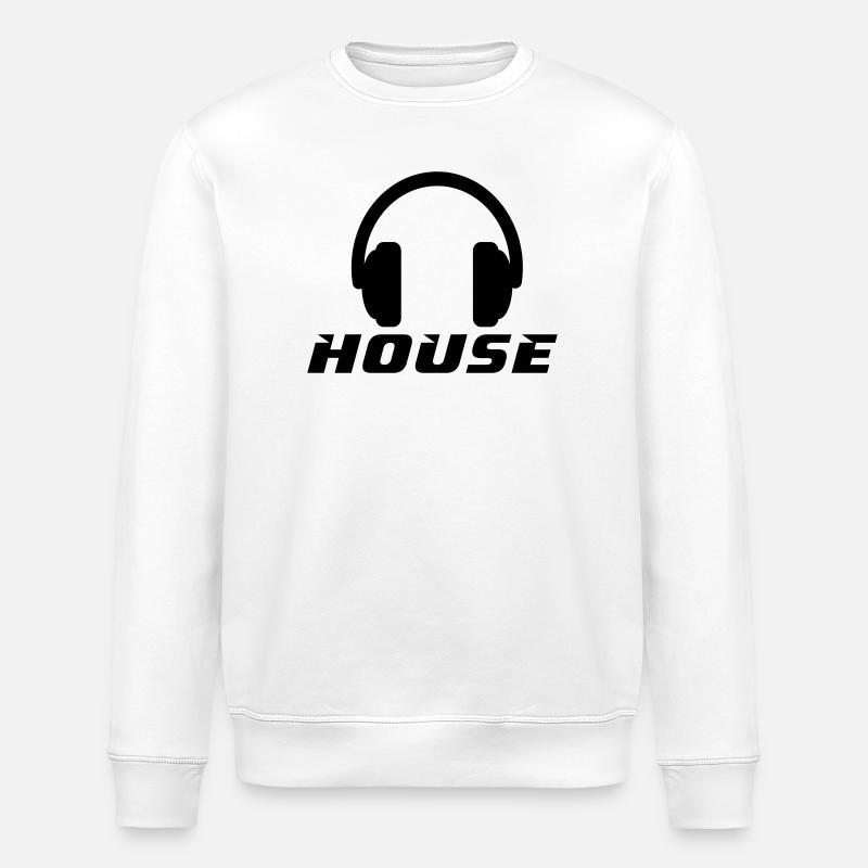 House - Stanley/Stella Unisex Bio-Sweatshirt ROLLER - Weiß
