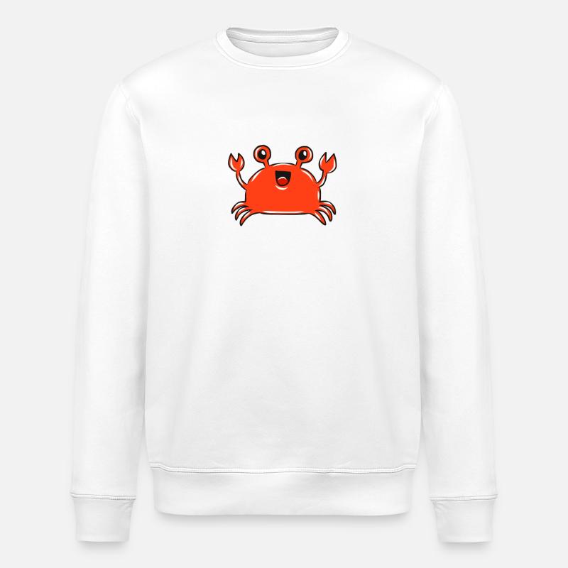 Krebs - Stanley/Stella Unisex Bio-Sweatshirt ROLLER - Weiß