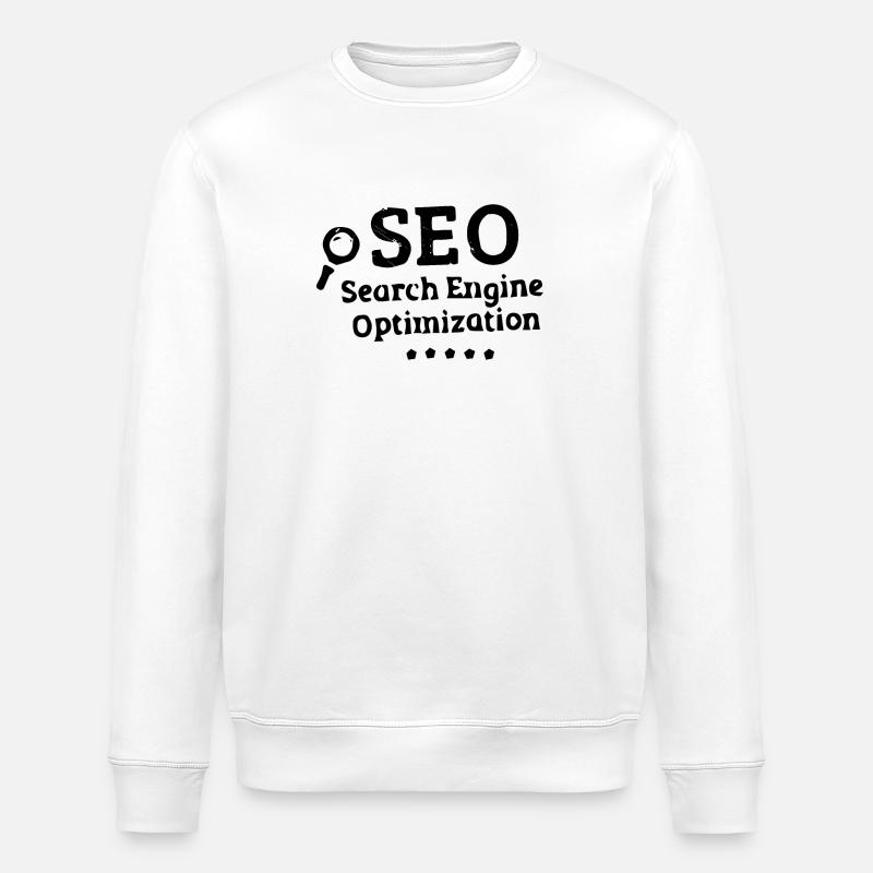 SEO - Stanley/Stella Unisex Bio-Sweatshirt ROLLER - Weiß
