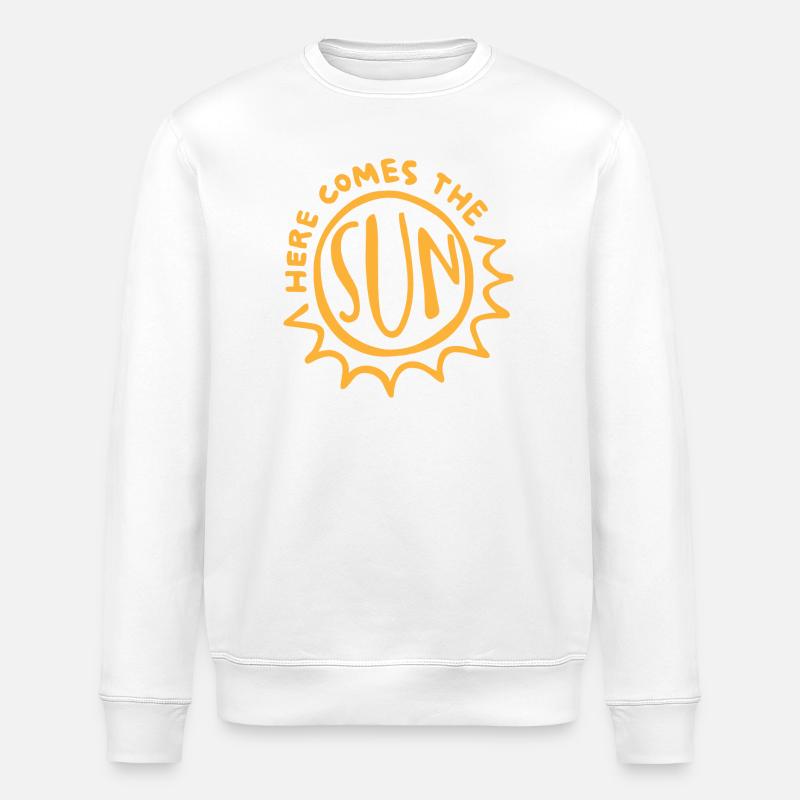 Here comes the sun - Sweat bio ROLLER Stanley/Stella Unisexe - blanc