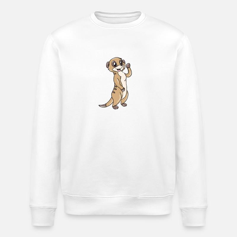 Suricate - Sweat bio ROLLER Stanley/Stella Unisexe - blanc