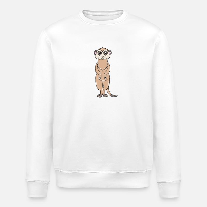 Suricate - Sweat bio ROLLER Stanley/Stella Unisexe - blanc