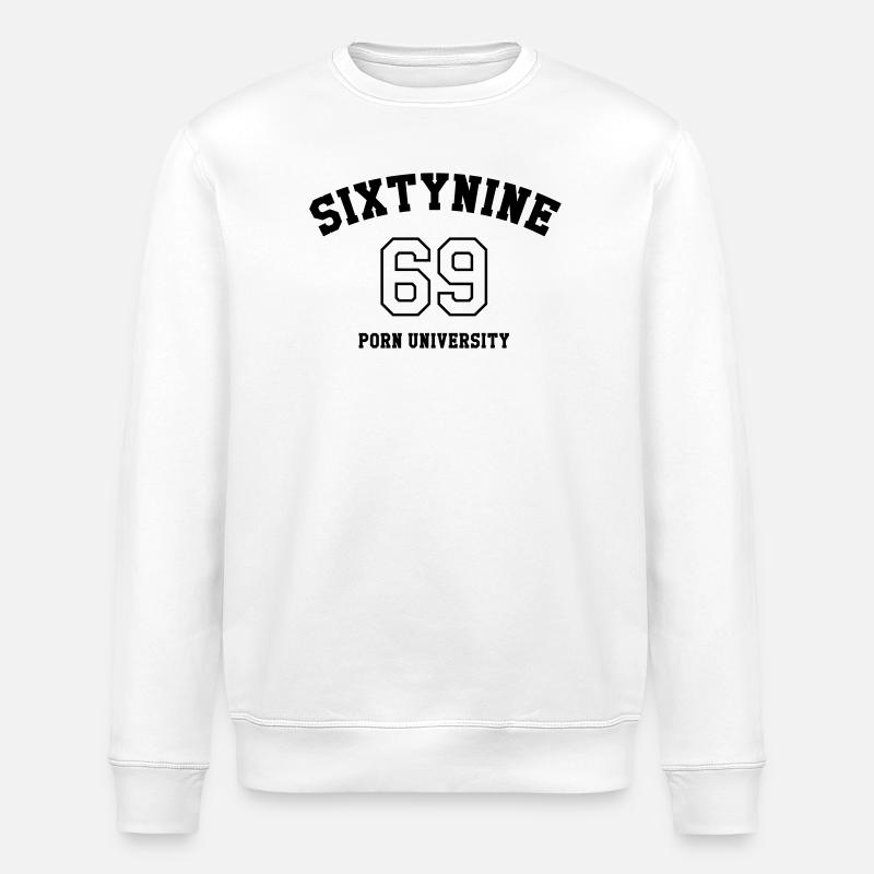69 Porn University - Stanley/Stella Unisex Bio-Sweatshirt ROLLER - Weiß