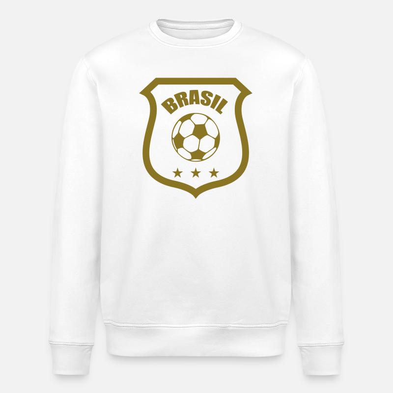 Brasil - Stanley/Stella Unisex Bio-Sweatshirt ROLLER - Weiß
