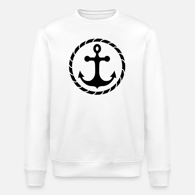 Anker - Stanley/Stella Unisex Bio-Sweatshirt ROLLER - Weiß