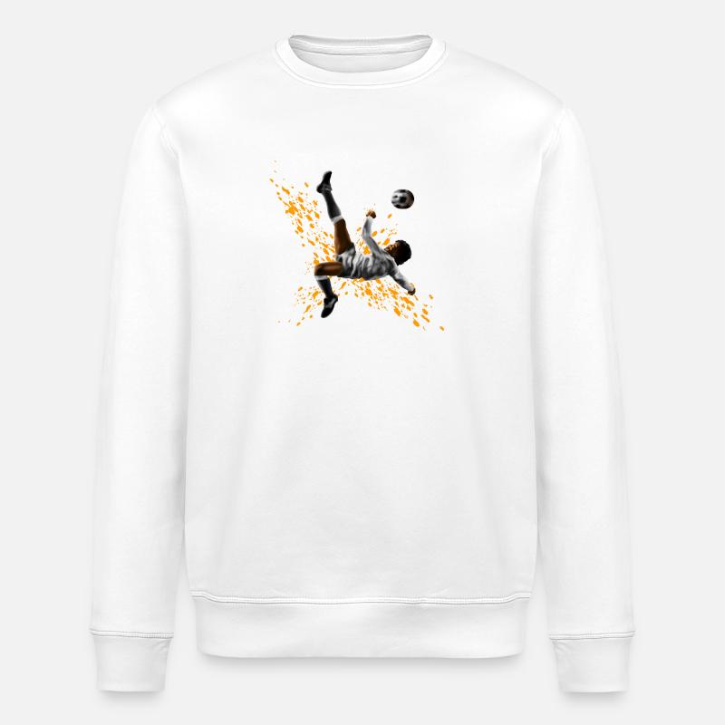 Fußball - Stanley/Stella Unisex Bio-Sweatshirt ROLLER - Weiß