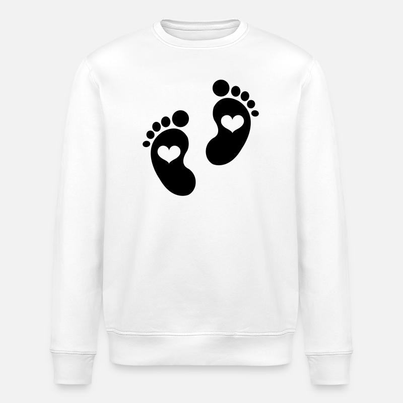 Baby - Stanley/Stella Unisex Bio-Sweatshirt ROLLER - Weiß