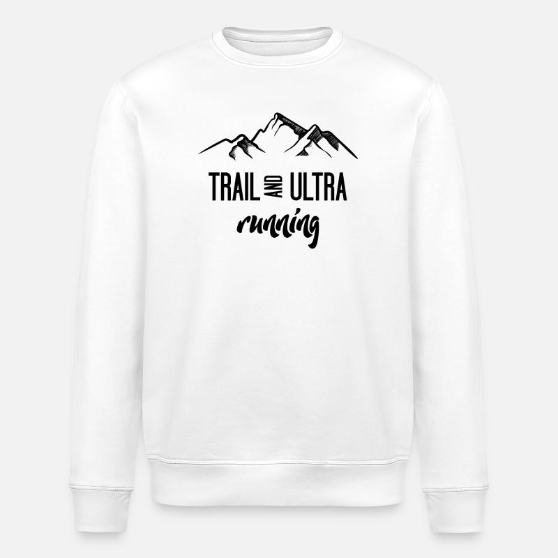 Trail Running et Ultra Running - Sweat bio ROLLER Stanley/Stella Unisexe - blanc