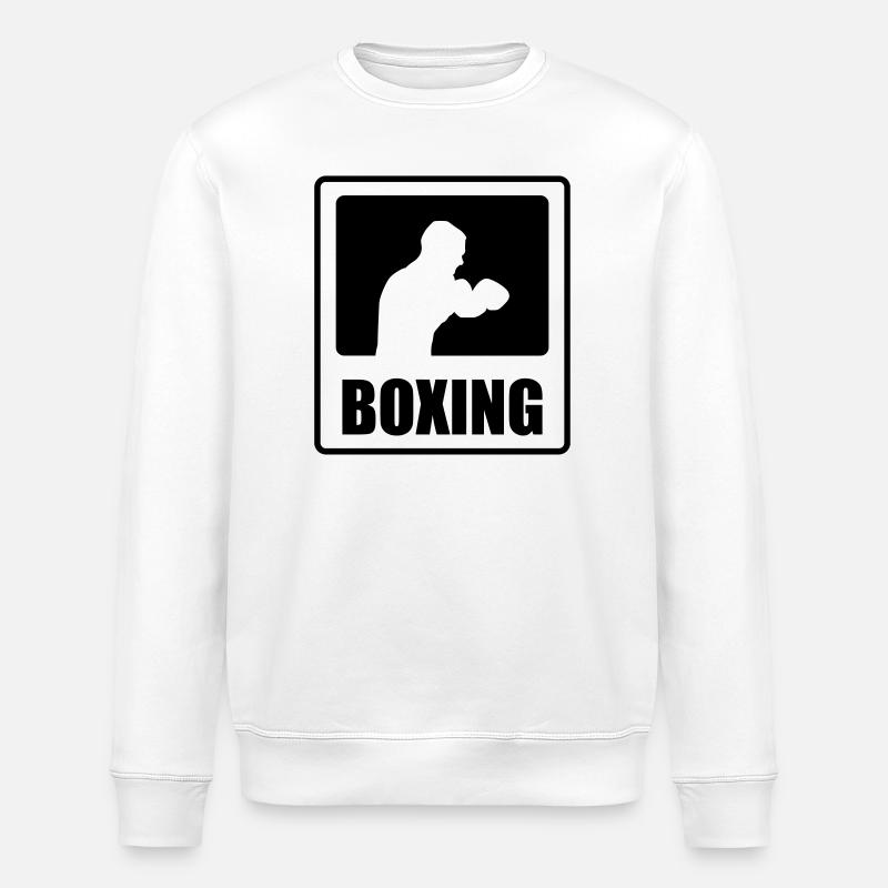 Boxing - Stanley/Stella Unisex Bio-Sweatshirt ROLLER - Weiß