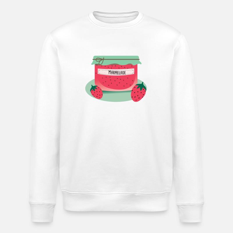 Marmelade - Stanley/Stella Unisex Bio-Sweatshirt ROLLER - Weiß