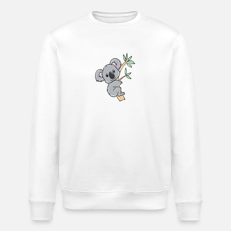 koala - Sweat bio ROLLER Stanley/Stella Unisexe - blanc