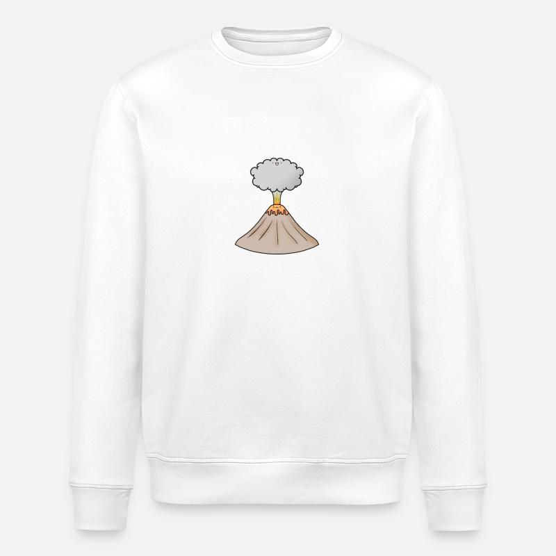 Vulkan - Stanley/Stella Unisex Bio-Sweatshirt ROLLER - Weiß