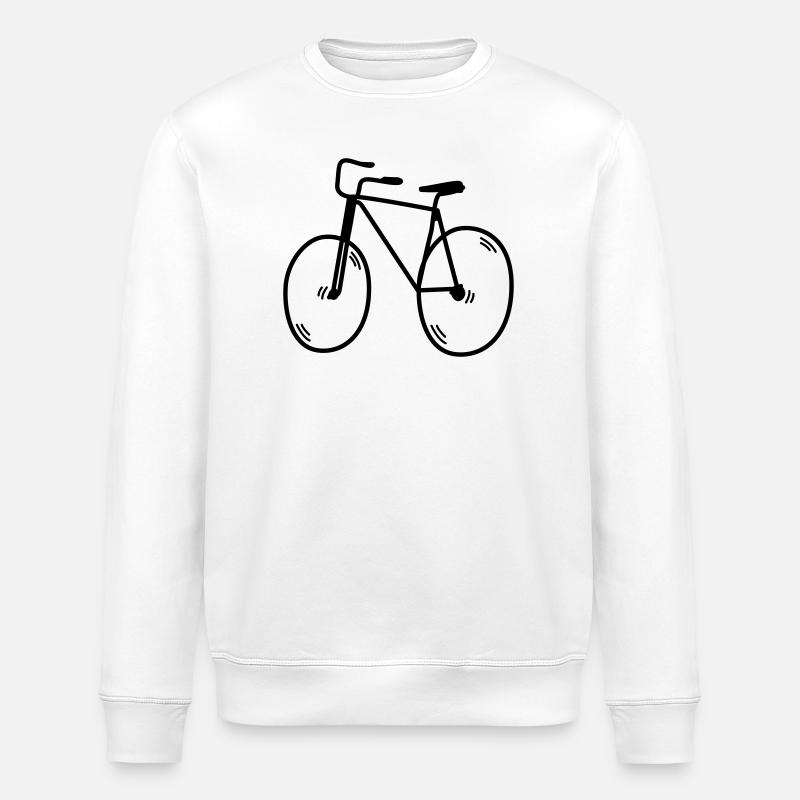 vélo - Sweat bio ROLLER Stanley/Stella Unisexe - blanc