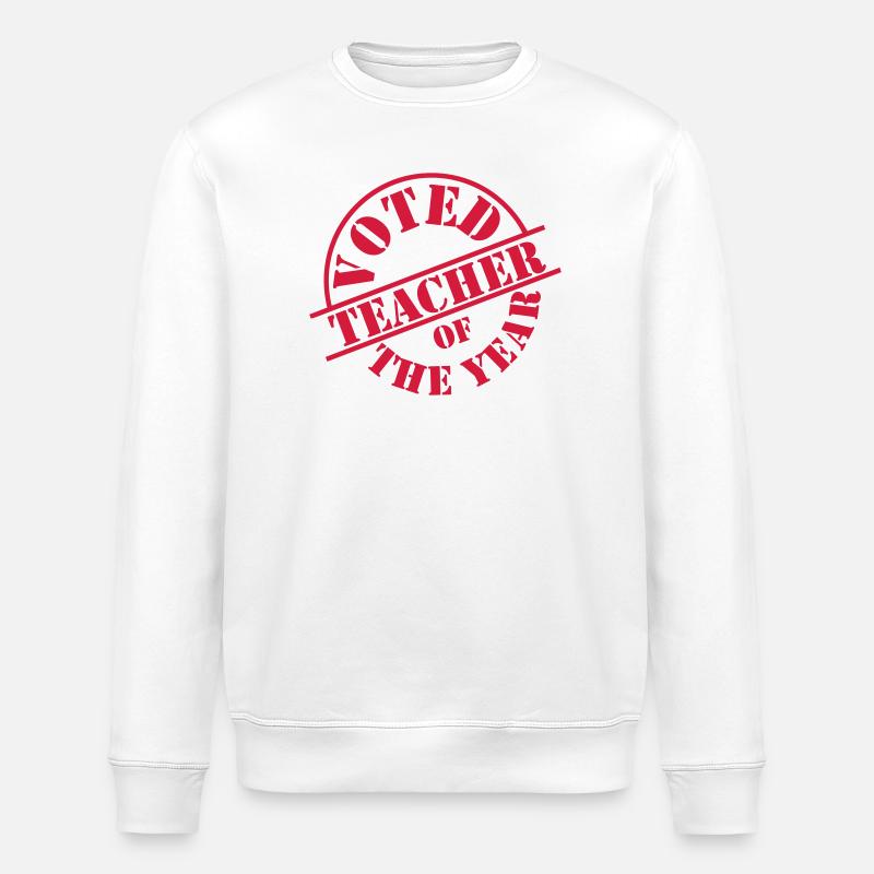 Teacher - Sweat bio ROLLER Stanley/Stella Unisexe - blanc