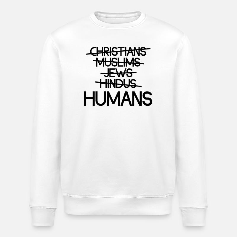 Humans - Sweat bio ROLLER Stanley/Stella Unisexe - blanc