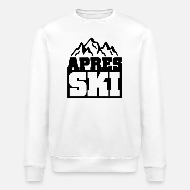 apres ski - Sweat bio ROLLER Stanley/Stella Unisexe - blanc