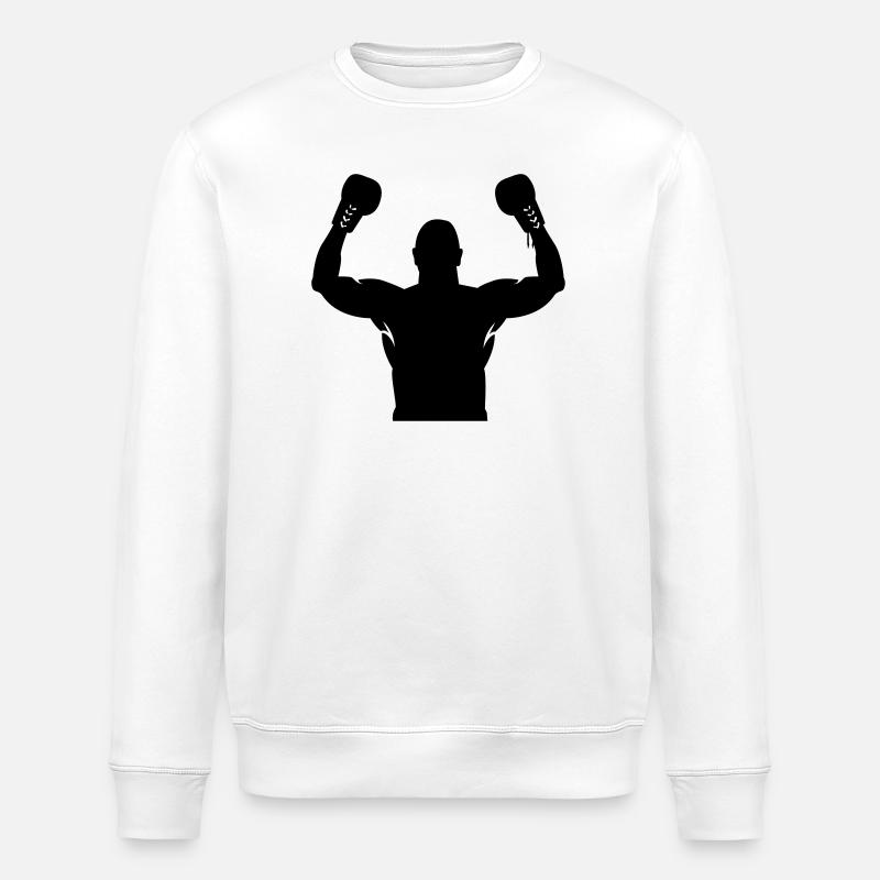 Boxen - Stanley/Stella Unisex Bio-Sweatshirt ROLLER - Weiß