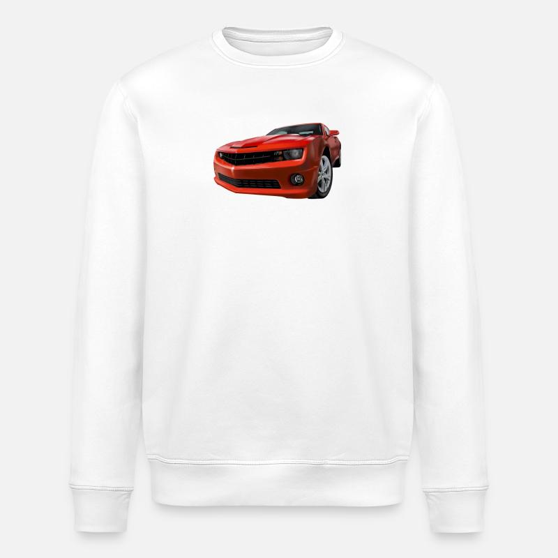 Sportwagen - Stanley/Stella Unisex Bio-Sweatshirt ROLLER - Weiß