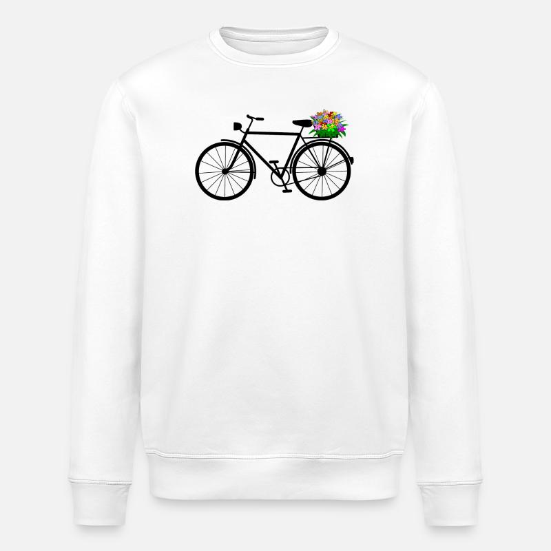 vélo - Sweat bio ROLLER Stanley/Stella Unisexe - blanc