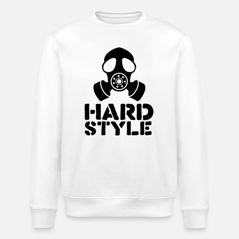 hardstyle - Stanley/Stella ROLLER Unisex Organic Sweatshirt - white