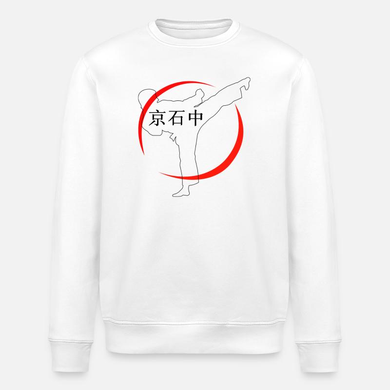 Karate Sport - Stanley/Stella Unisex Bio-Sweatshirt ROLLER - Weiß
