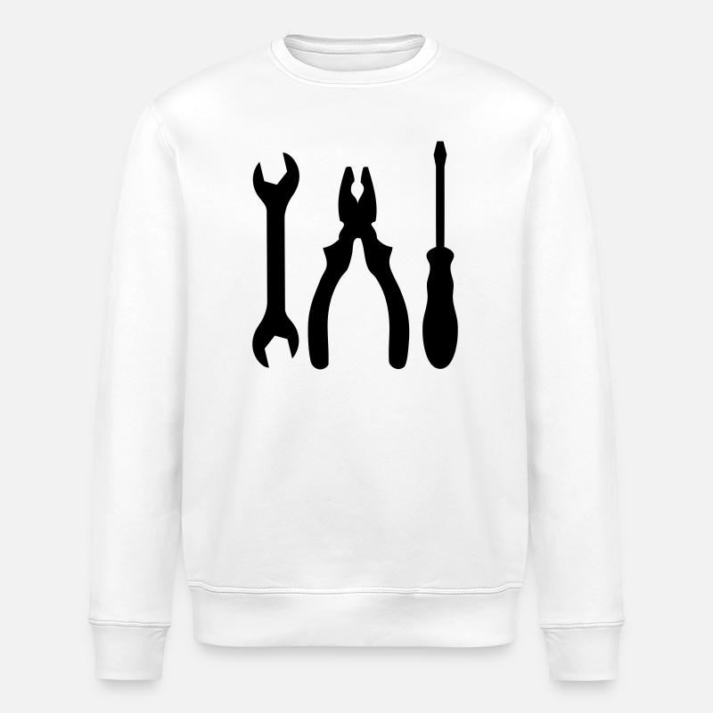 tools - Stanley/Stella ROLLER Unisex Organic Sweatshirt - white