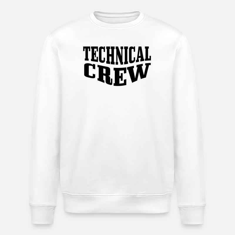 Technische Crew 2 - Stanley/Stella Unisex Bio-Sweatshirt ROLLER - Weiß