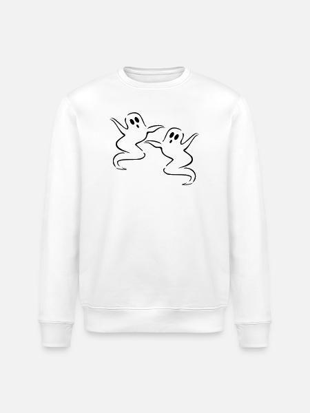 ghost - Stanley/Stella ROLLER Unisex Organic Sweatshirt - white