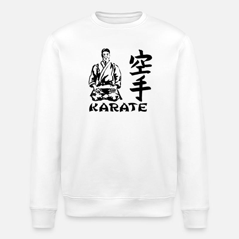 karate - Sweat bio ROLLER Stanley/Stella Unisexe - blanc