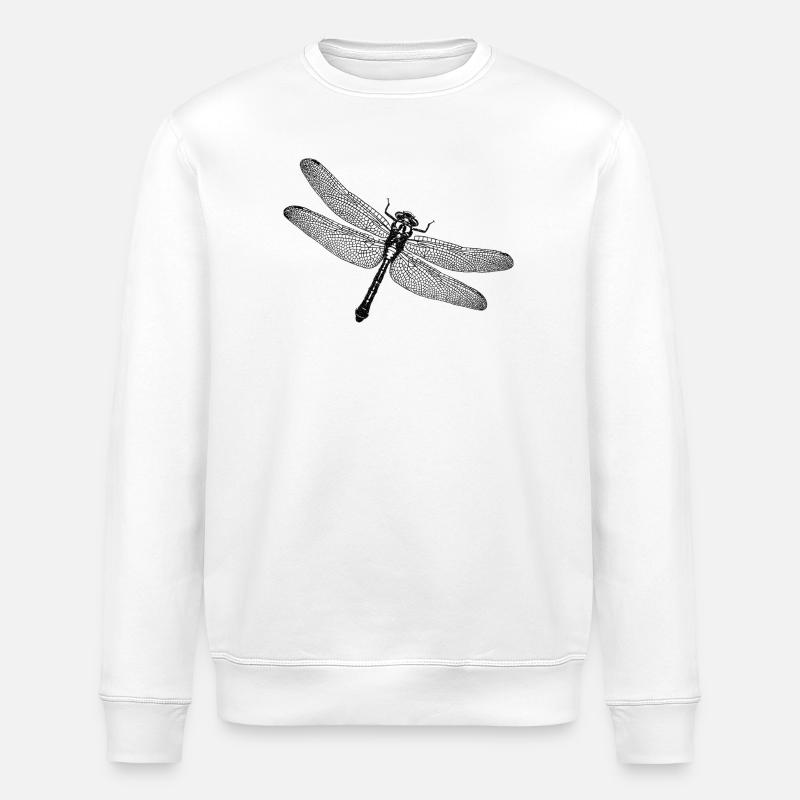 Libelle - Stanley/Stella Unisex Bio-Sweatshirt ROLLER - Weiß