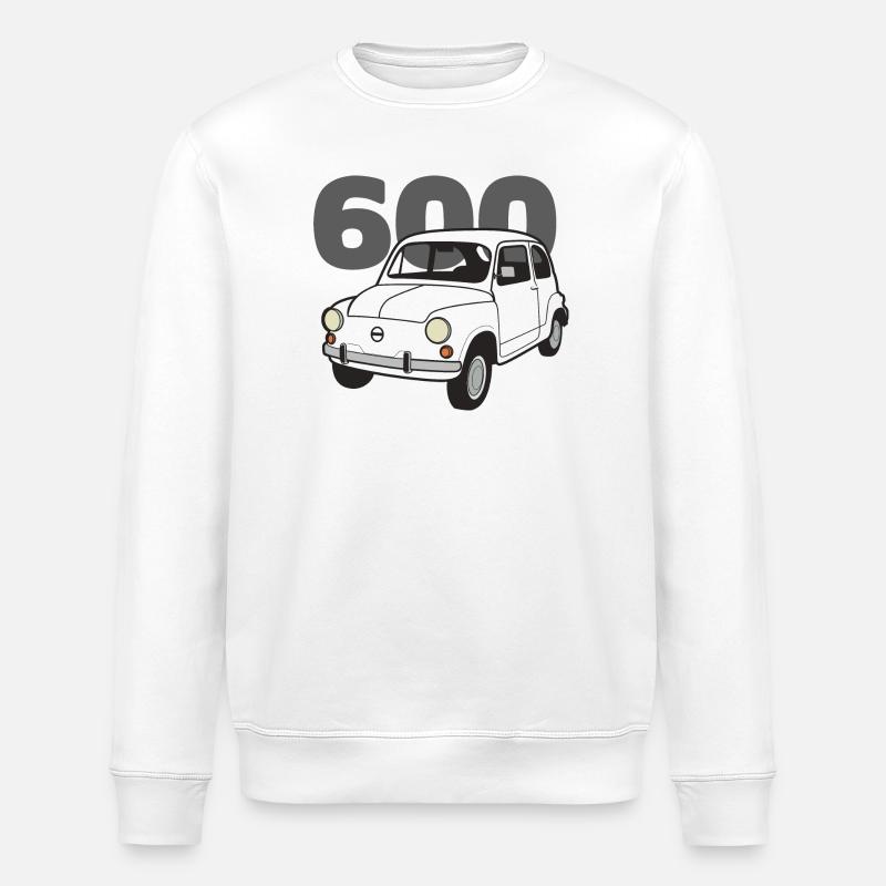 600 white v2 - Stanley/Stella ROLLER Unisex Organic Sweatshirt - white