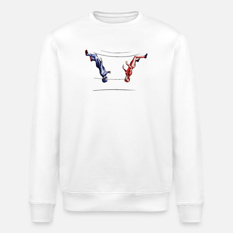 bodyflying - Sweat bio ROLLER Stanley/Stella Unisexe - blanc