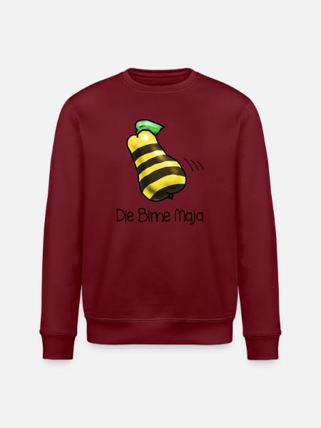 Birne Maja - Stanley/Stella Unisex Bio-Sweatshirt ROLLER - Weiß