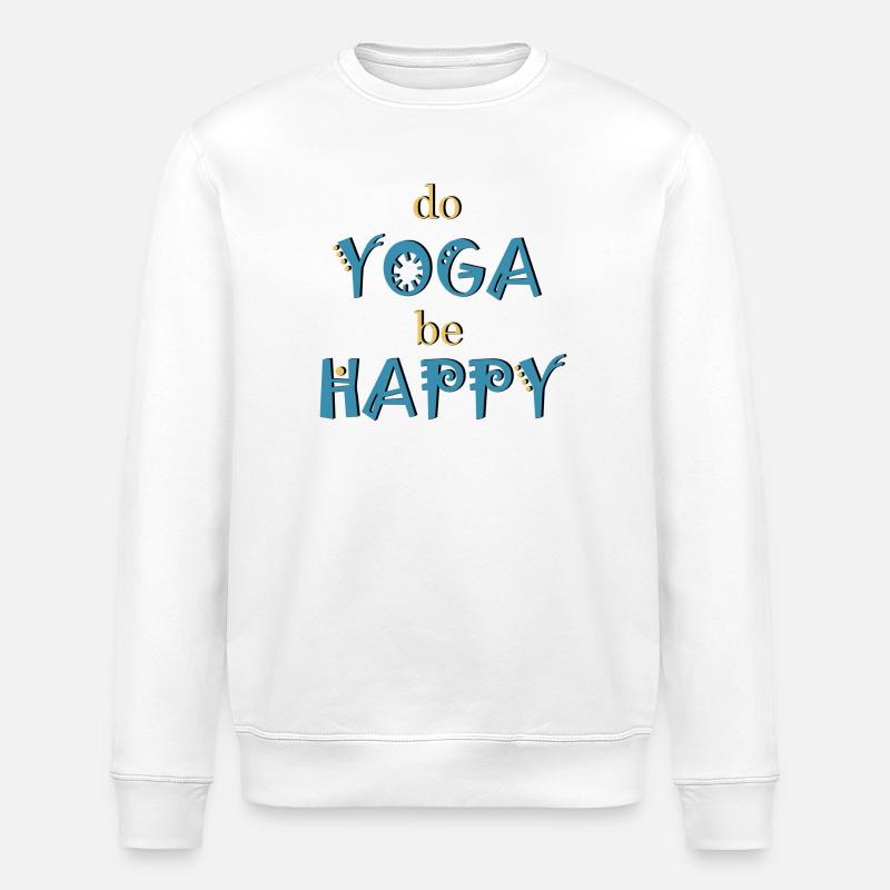 Yoga - Stanley/Stella Unisex Bio-Sweatshirt ROLLER - Weiß