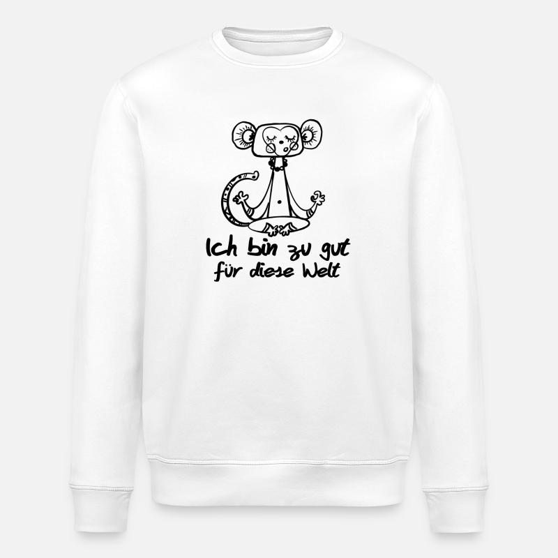 zu gut - Stanley/Stella Unisex Bio-Sweatshirt ROLLER - Weiß