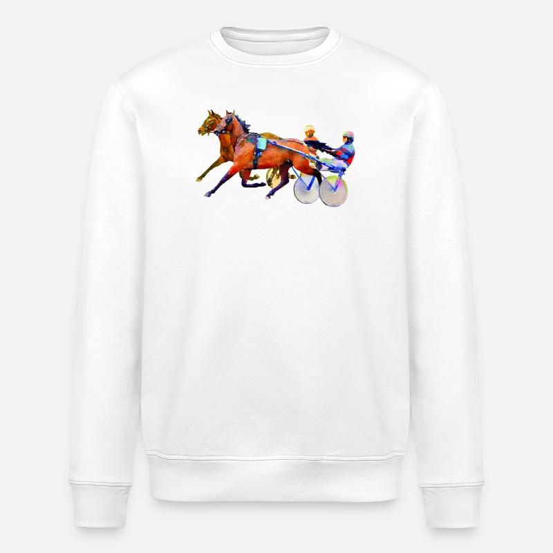 trotteur - Sweat bio ROLLER Stanley/Stella Unisexe - blanc