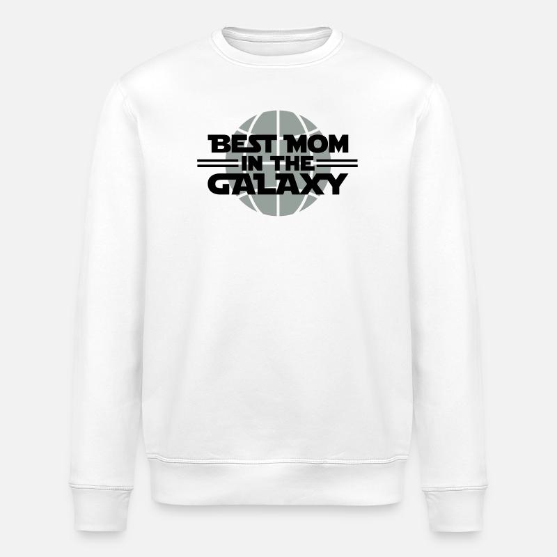 Best Mom In The Galaxy - Sweat bio ROLLER Stanley/Stella Unisexe - blanc