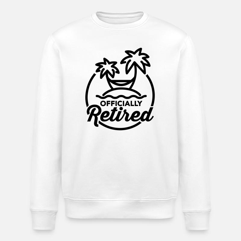 Officially retired - Sweat bio ROLLER Stanley/Stella Unisexe - blanc