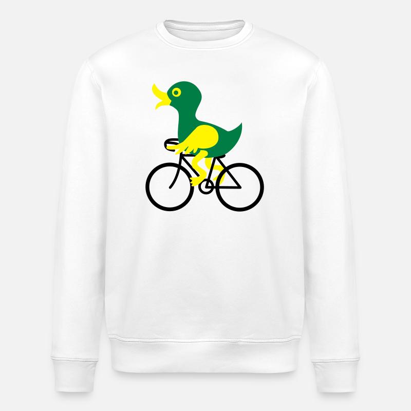 canard - Sweat bio ROLLER Stanley/Stella Unisexe - blanc