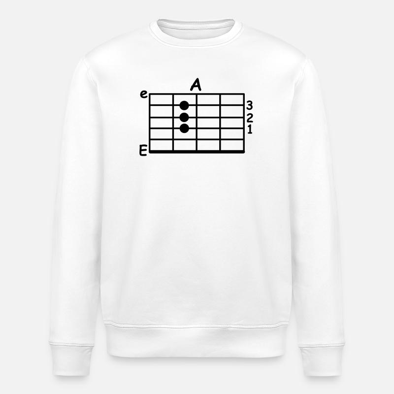 chord - Stanley/Stella ROLLER Unisex Organic Sweatshirt - white