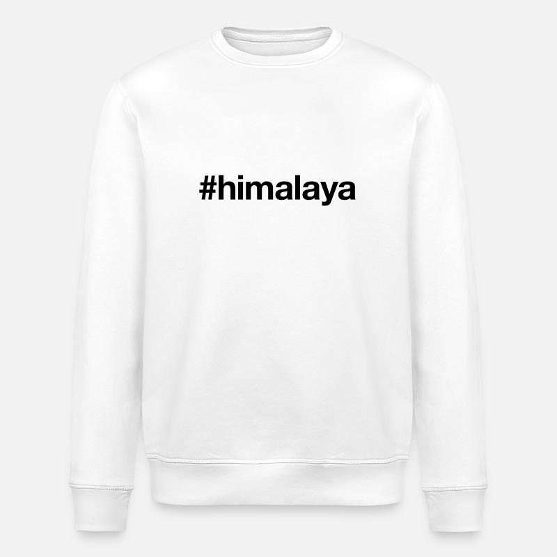 HIMALAYAN - Stanley/Stella ROLLER Unisex Organic Sweatshirt - white