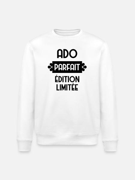 adolescent / enfant / ado / adolescente - Sweat bio ROLLER Stanley/Stella Unisexe - blanc