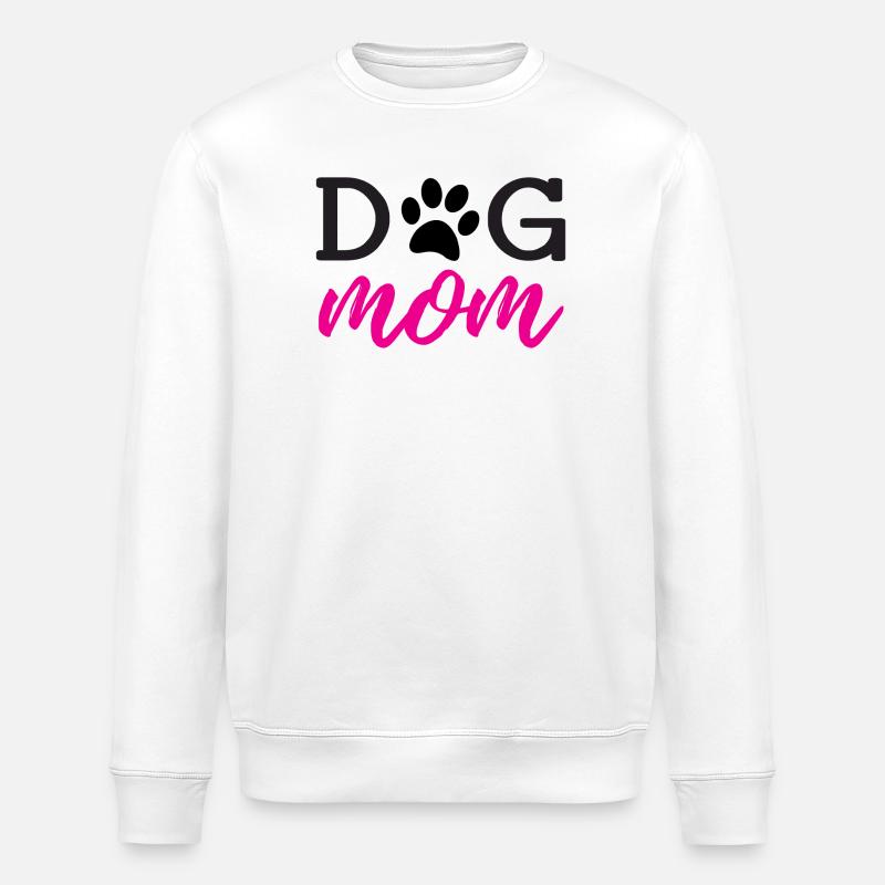 Maman de chien - Sweat bio ROLLER Stanley/Stella Unisexe - blanc