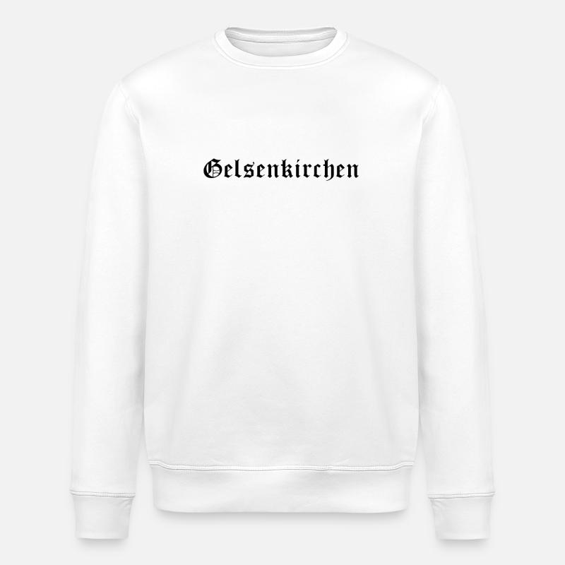 Gelsenkirchen - Stanley/Stella Unisex Bio-Sweatshirt ROLLER - Weiß